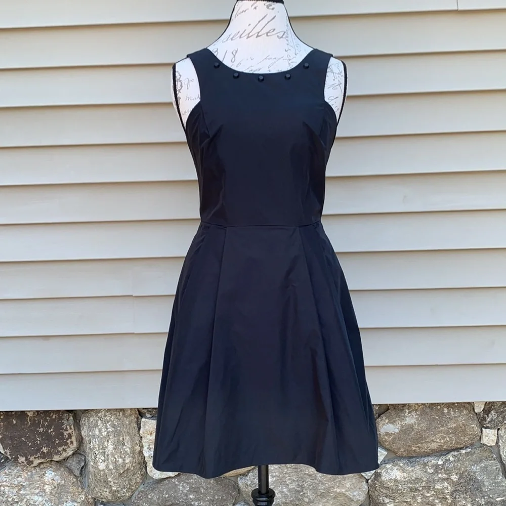 Bcbgeneration studded black fit & flare dress - Picture 2 of 16